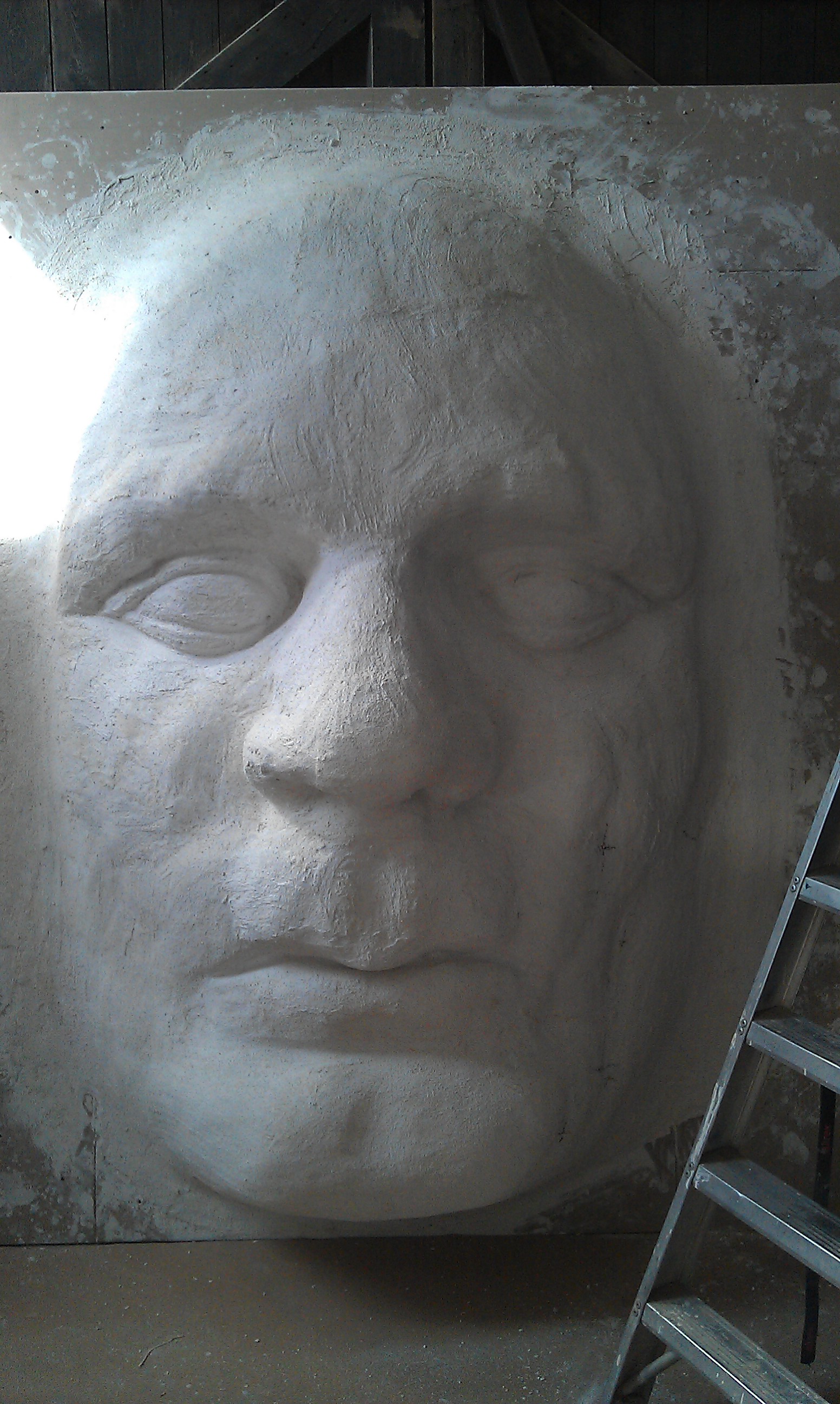 Eerste laag kunstwerk